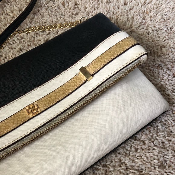 Ann Taylor Folding Envelope Oversize Clutch - Picture 4 of 7